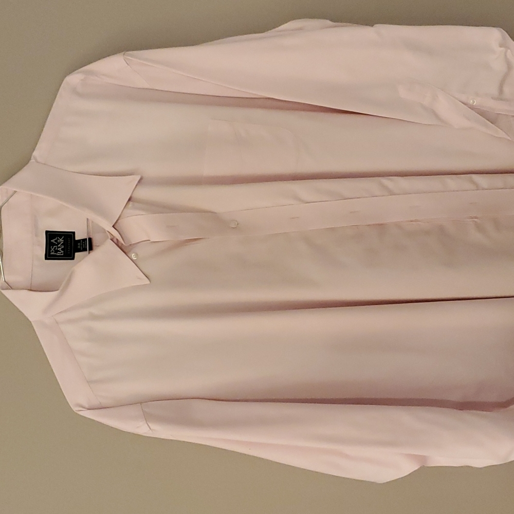 Jos A Bank Traveler Dress Shirt Size 20